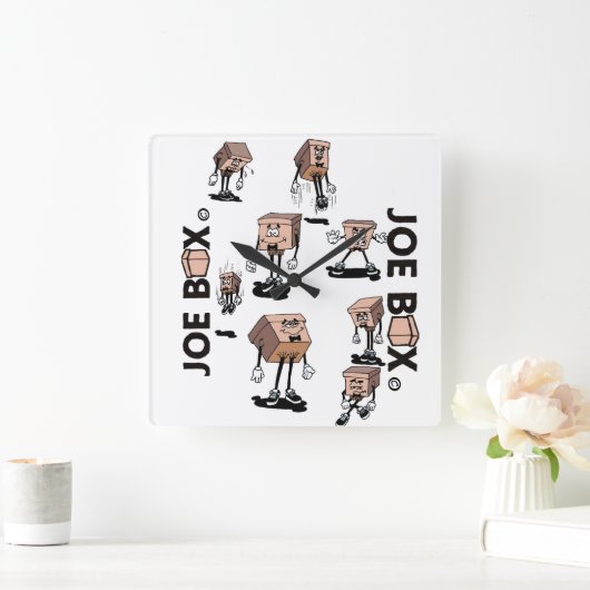 Joe doos in de klok leuke tijd doos (Huis)
