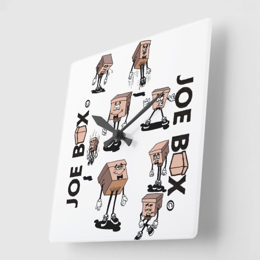 Joe doos in de klok leuke tijd doos (Hoek)