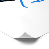 Joe en Jill Biden Signature Poster (Hoek)