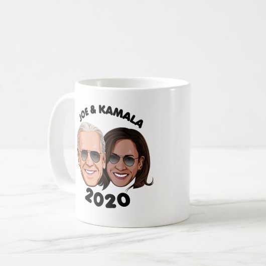 JOE EN KAMALA 2020 KOFFIEMOK (Voorkant links)