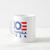 Joe en Kamala 2024 Koffiemok (Voorkant links)