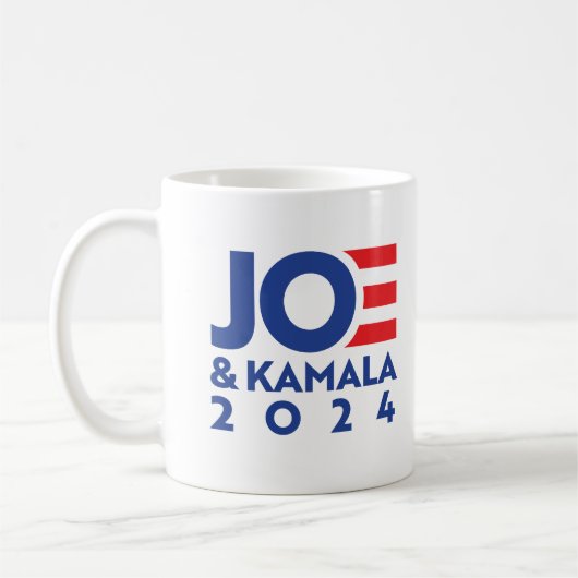 Joe en Kamala 2024 Koffiemok (Links)