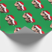 Joe en Kamala Aviator Kerstmis Cadeaupapier (Hoek)