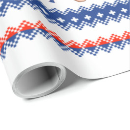 Joe en Kamala Aviator Kerstmis Cadeaupapier