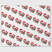 Joe en Kamala Aviator Kerstmis Cadeaupapier (Vlak)