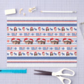 Joe en Kamala Aviator Kerstmis Tissuepapier (Craft)