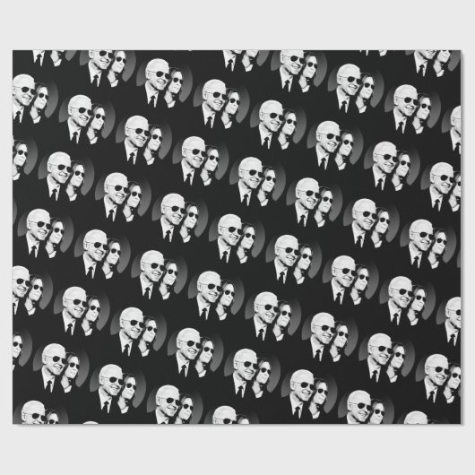 Joe en Kamala Aviators Cadeaupapier (Vlak)