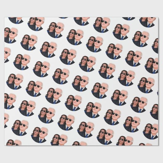 Joe en Kamala Aviators Cadeaupapier (Vlak)