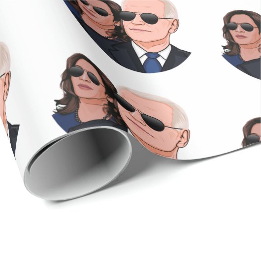 Joe en Kamala Aviators Cadeaupapier (Rol Hoek)