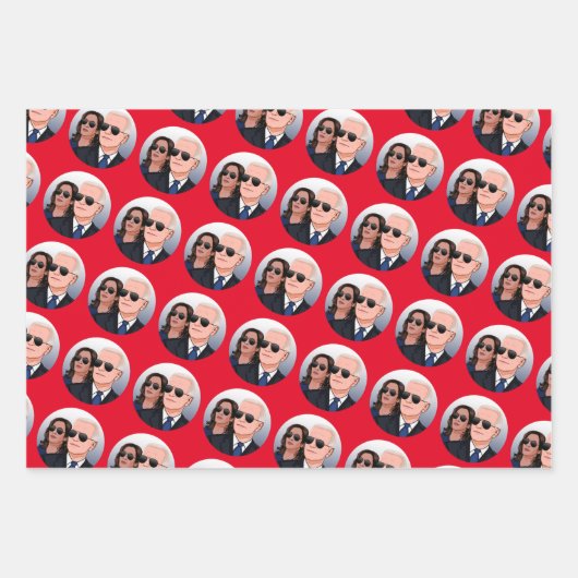 Joe en Kamala Aviators Inpakpapier Vel (Voorkant 3)