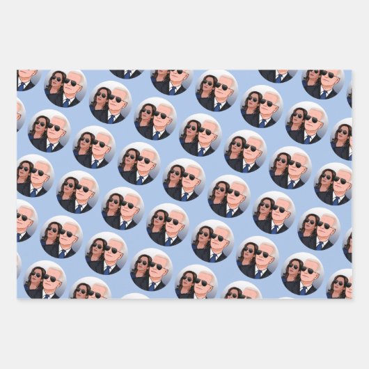 Joe en Kamala Aviators Inpakpapier Vel (Voorkant 2)