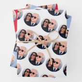 Joe en Kamala Aviators Inpakpapier Vel (In situ)