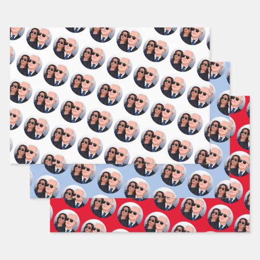 Joe en Kamala Aviators Inpakpapier Vel (Set)