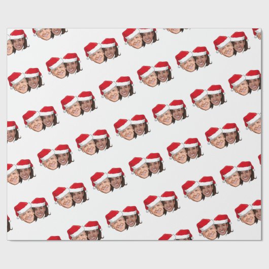 Joe en Kamala Holiday Cadeaupapier (Vlak)