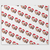 Joe en Kamala Kerstmis Cadeaupapier (Vlak)