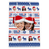 Joe en Kamala Kerstmis Medium Cadeauzakje (Voorkant)