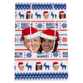 Joe en Kamala Kerstmis Medium Cadeauzakje (Achterkant)