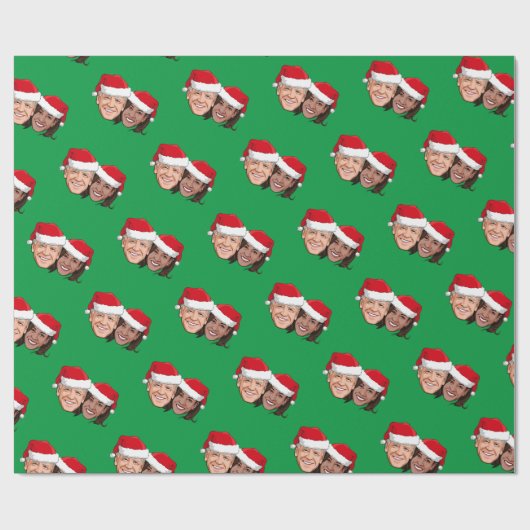 Joe en Kamala kerstwrapping Paper Cadeaupapier (Vlak)
