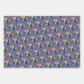 Joe en Kamala Pride Holiday Inpakpapier Vel (Voorkant 3)