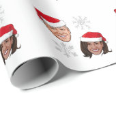 JOE EN KAMALA SNOWFLAKES CADEAUPAPIER (Rol Hoek)