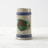 Joe Finkle & The 7/10 Splits Rockin' Beer Stein Bierpul (Center)