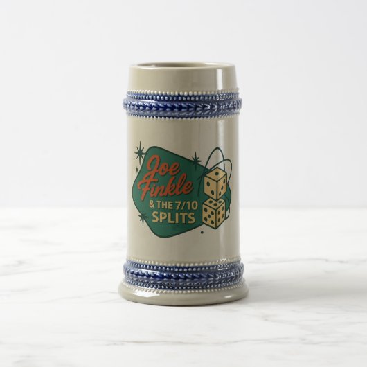 Joe Finkle & The 7/10 Splits Rockin' Beer Stein Bierpul (Center)
