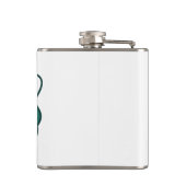 Joe Finkle & The 7/10 Splits Rockin' Flask Heupfles (Achterkant)