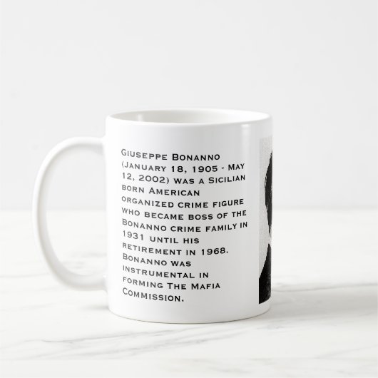 Joe, Giuseppe Bonanno Koffiemok (Links)