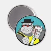 JOE GORILLA MAGNET (Voorkant / Achterkant)
