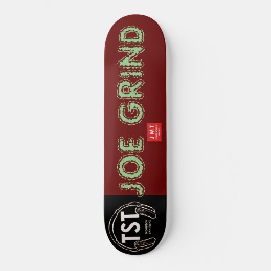 JOE GRIND / JMTSKATEBOARDS PERSOONLIJK SKATEBOARD (Voorkant)