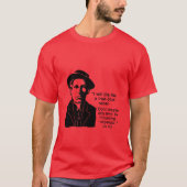 Joe Hill Quote, organiseer T-Shirt niet (Voorkant)
