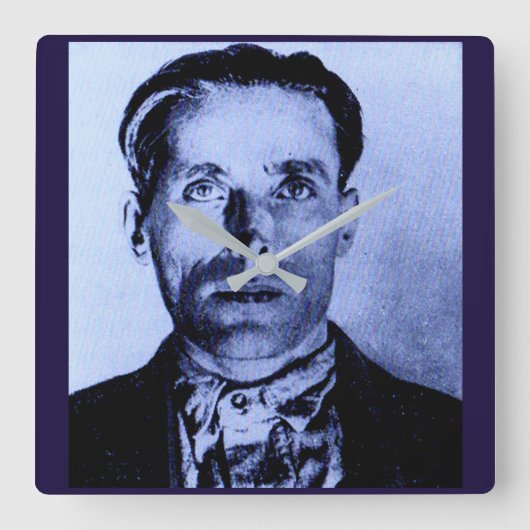 Joe Hill Vierkante Klok (Voorkant)