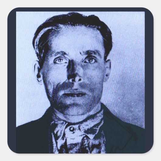 Joe Hill Vierkante Sticker (Voorkant)