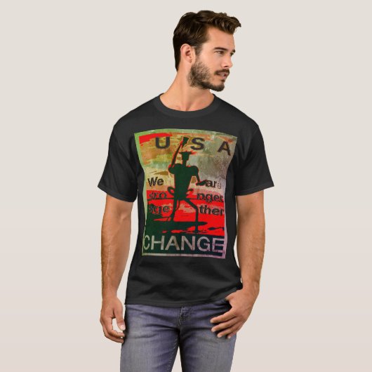 Joe Hope Change You Deserve campagne 2020 T-shirt (Voorkant volledig)
