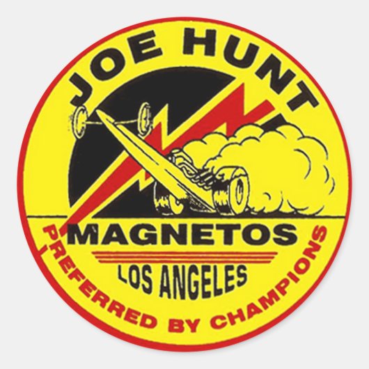 Joe Hunt Sticker (Voorkant)