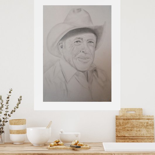 Joe J Brazilië Poster (Keuken)