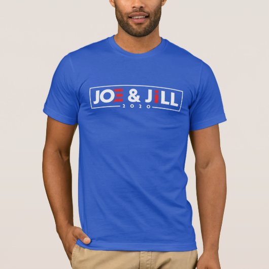 Joe & Jill Biden 2020 T-shirt (Voorkant)