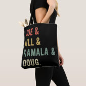 Joe & Jill & Kamala & Doug I Tote Bag (Dichtbij)