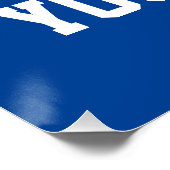 Joe, Joe, Joe, jouw stem Perfect Poster (Hoek)