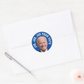 Joe, Joe, Joe, jouw stem Ronde Sticker (Envelop)