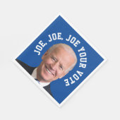 Joe, Joe, Joe, jouw stem Servet (Hoek)