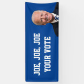 Joe, Joe, Joe, jouw stem Spandoek (Verticaal)