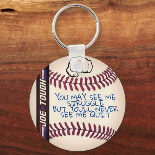 JOe-Joe Tough-sleutelketen Sleutelhanger (Voorkant)