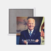 Joe Joseph R. Biden, 46e President van de Verenigd Magneet (Voorkant / Achterkant)