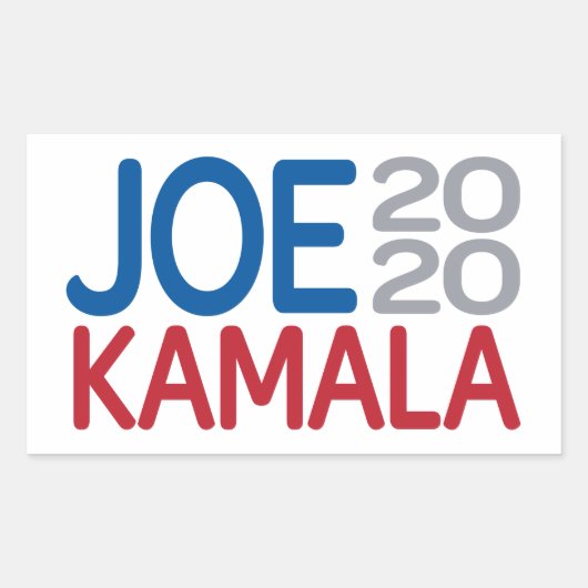 Joe Kamala 2020 Sticker (Voorkant)