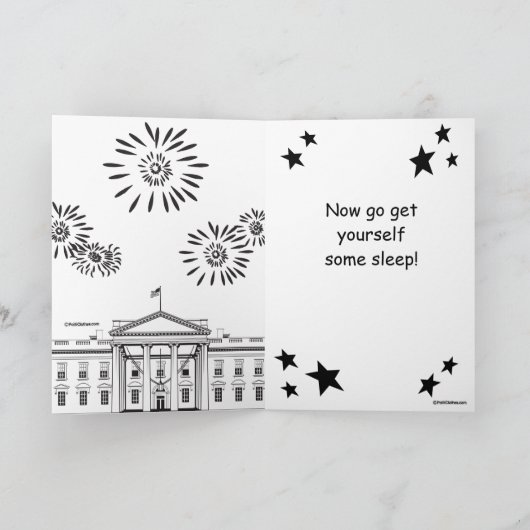 Joe & Kamala-viering Kaart (Binnen)