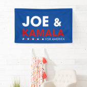 Joe & Kamala voor Amerika Spandoek (Insitu)