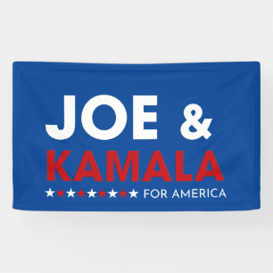 Joe & Kamala voor Amerika Spandoek