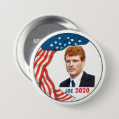 Joe Kennedy 2020 Ronde Button 7,6 Cm (Voorkant /achterkant)