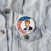 Joe Kennedy 2020 Ronde Button 7,6 Cm (In situ)